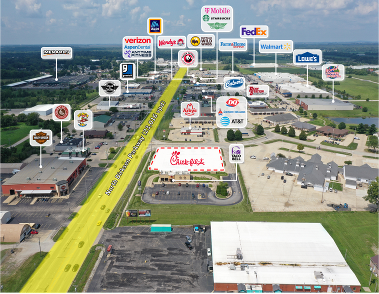 More Photos Of 3200 Northfield Dr, Springfield Fast Food For Sale