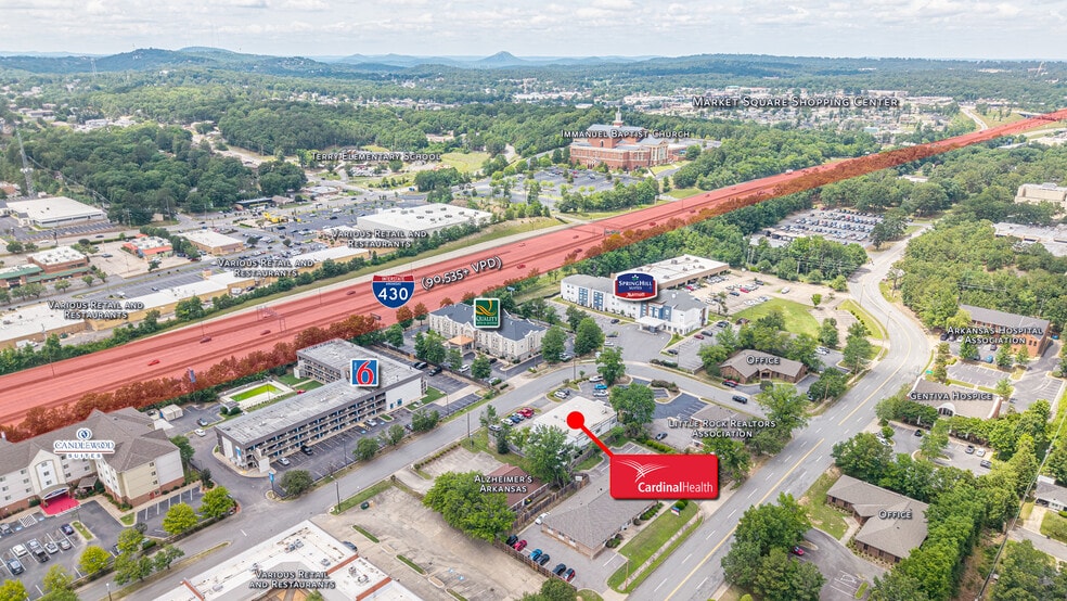 More Photos Of 215 Markham Center Dr, Little Rock Office For Sale