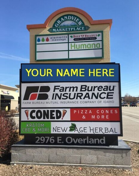 More Photos Of 2976 E Overland Rd, Meridian Storefront Retail Office For Lease