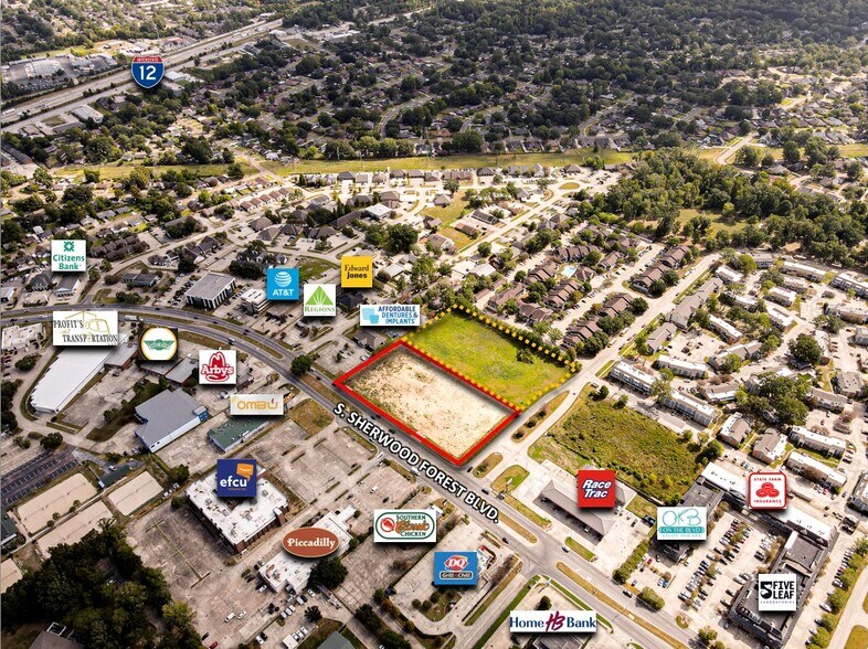 More Photos Of 3233 S Sherwood Forest Blvd, Baton Rouge Land For Lease