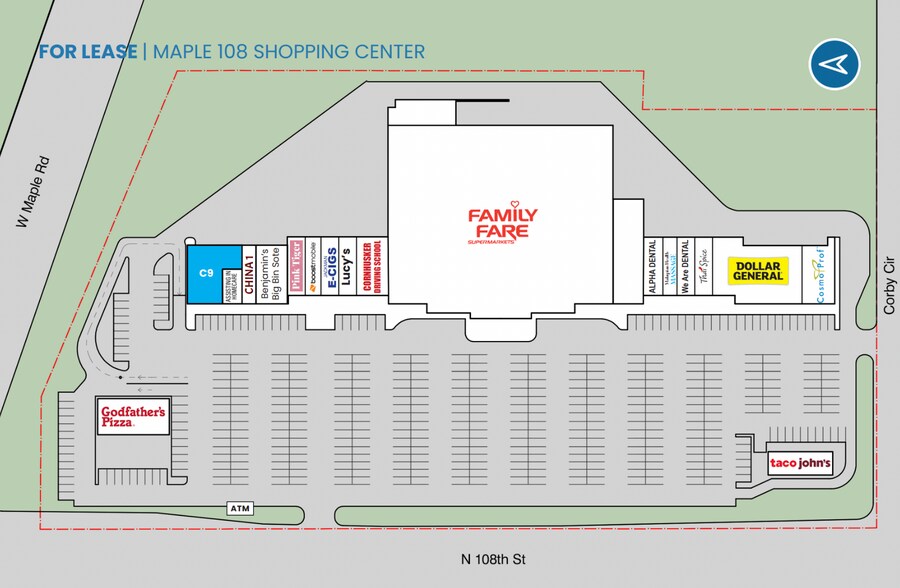 More Photos Of 108th & Maple Rd, Omaha Unknown For Lease