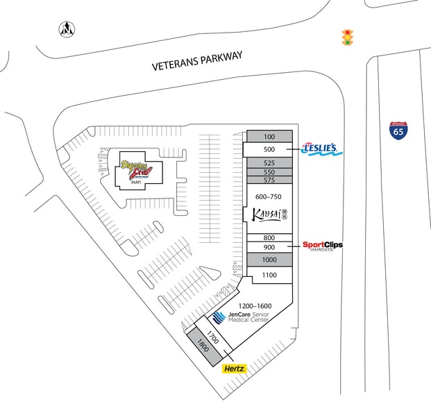 More Photos Of 1370 Veterans Pky, Clarksville Unknown For Lease