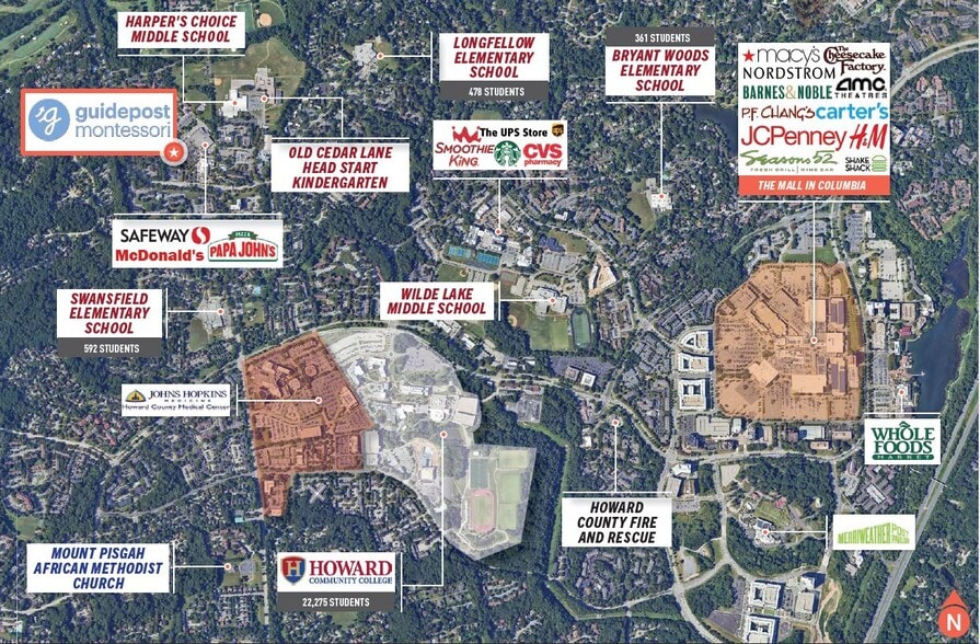 More Photos Of 5455 Harpers Farm Rd, Columbia Daycare Center For Sale