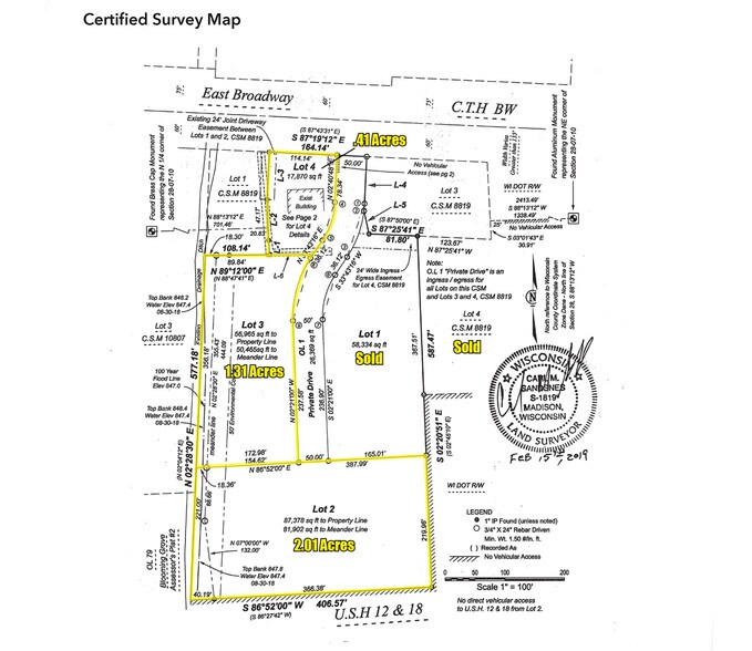 More Photos Of 1208 E Broadway Ave, Monona Land For Sale