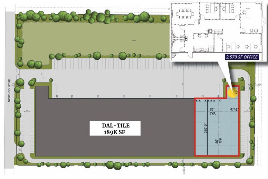 More Photos Of 8020 Northcourt Rd, Houston Distribution For Lease