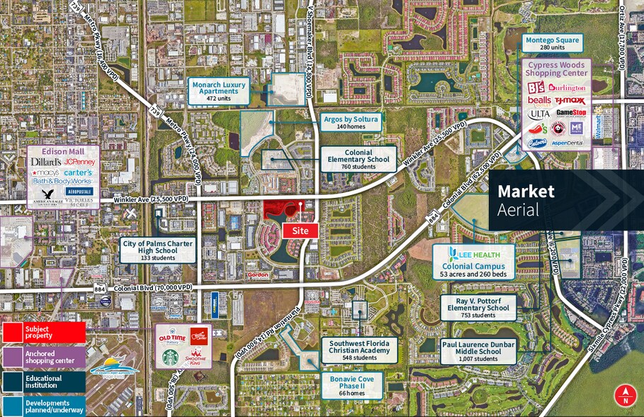 More Photos Of 3350-3450 Winkler Ave, Fort Myers Land For Sale