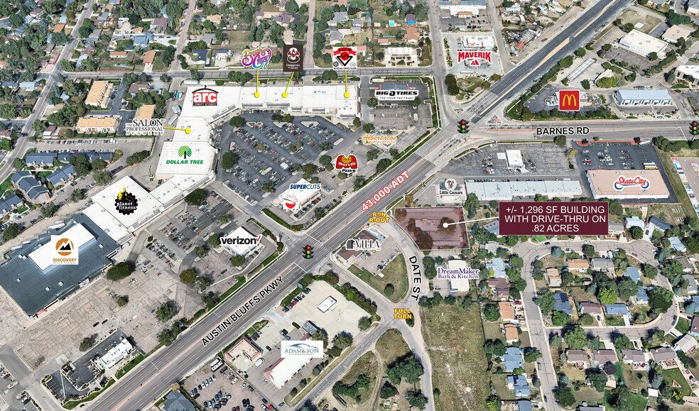 Primary Photo Of 4457 Austin Bluffs Pky, - LAND Land, Colorado Springs Land For Lease
