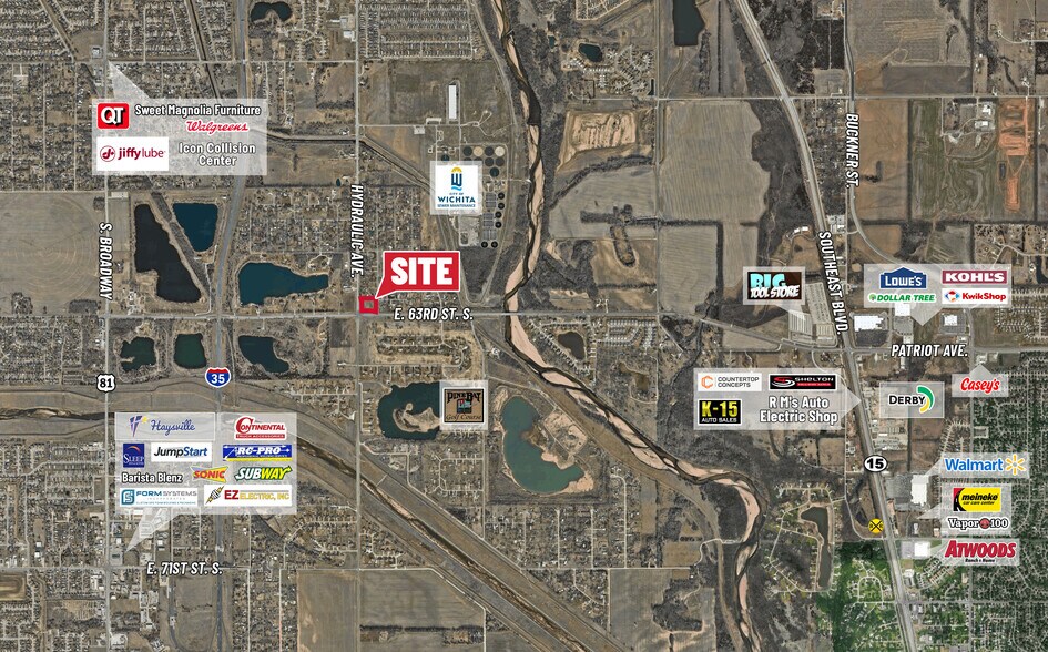 More Photos Of Hydraulic & 63rd St. South, NE/c, Wichita Land For Sale