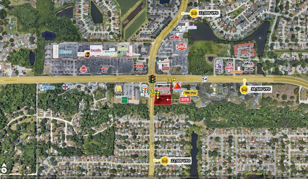 More Photos Of SR-54 & Seven Springs Blvd, New Port Richey Land For Lease