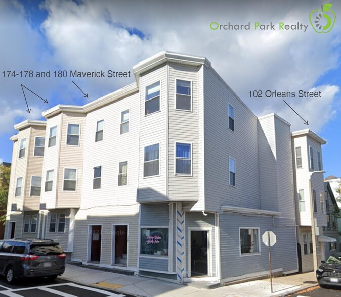 Primary Photo Of 174, 178, 180 Maverick Street & 102 Orleans Street, Boston Apartments For Sale