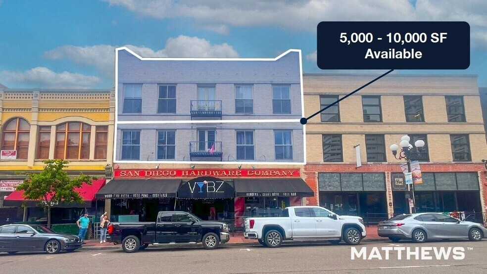 Primary Photo Of 840-850 5th Ave, San Diego Storefront Retail Office For Lease