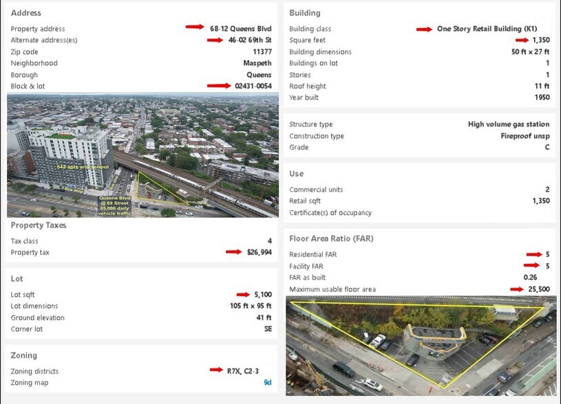 More Photos Of 68-20 Queens Blvd, Woodside Freestanding For Sale