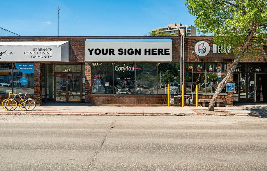 Primary Photo Of 755 Corydon Av, Winnipeg General Retail For Lease