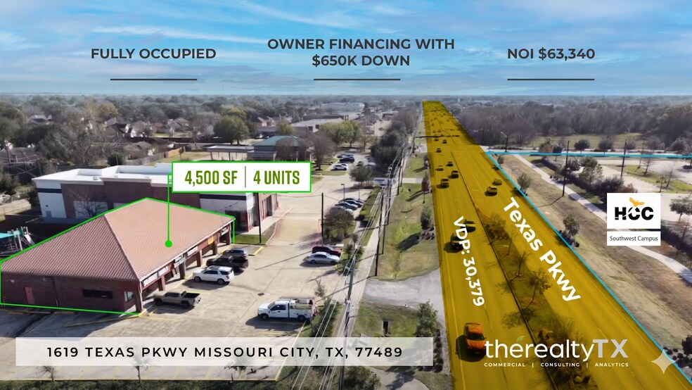 Primary Photo Of 1619 Texas Pky, Missouri City General Retail For Sale