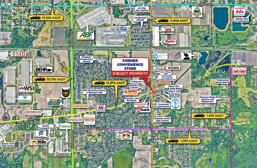 More Photos Of 2700 E Sauk Trail Rd, Sauk Village Storefront Retail Office For Sale