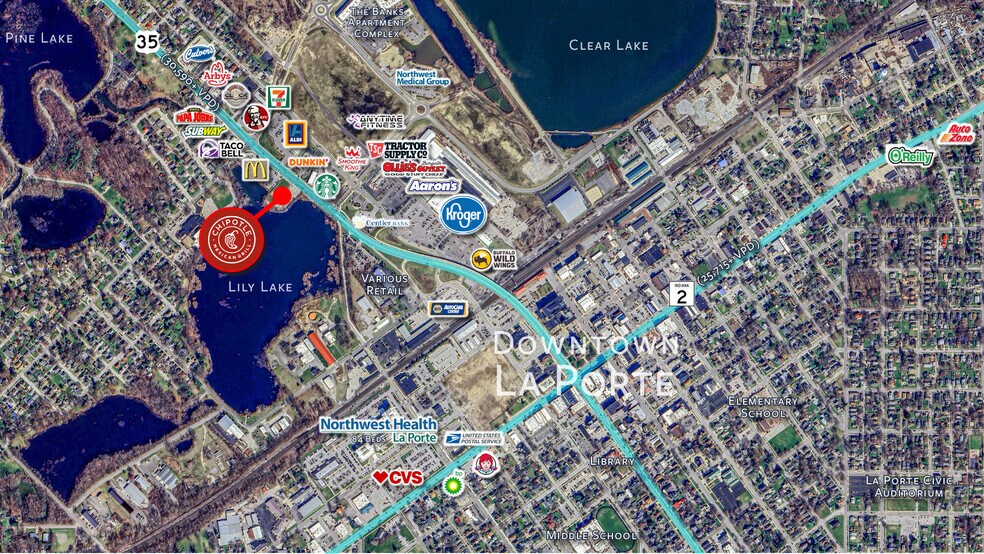 More Photos Of 150 Pine Lake Ave, La Porte Restaurant For Sale