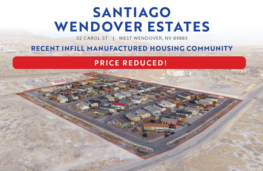 Primary Photo Of 32 W Carol St, West Wendover Manufactured Housing Mobile Home Park For Sale