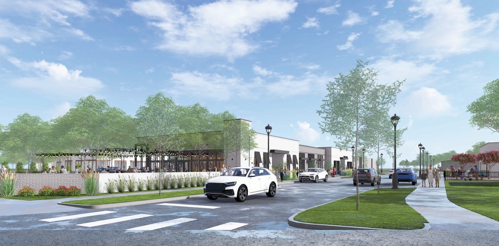 More Photos Of Walsh Commercial Village, Aledo Restaurant For Lease