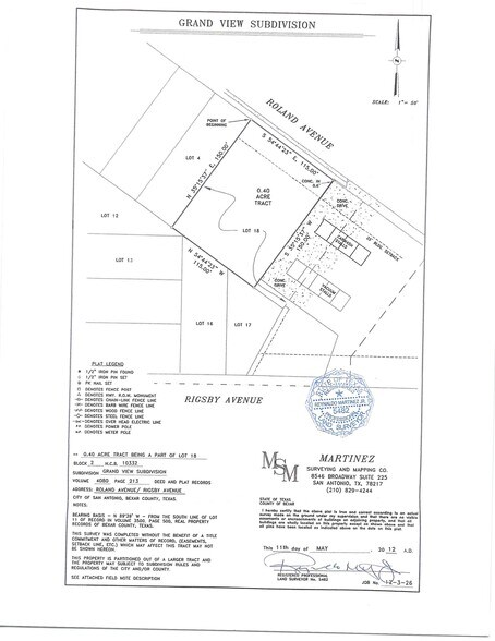 More Photos Of 602/622 Roland Ave, San Antonio Land For Sale