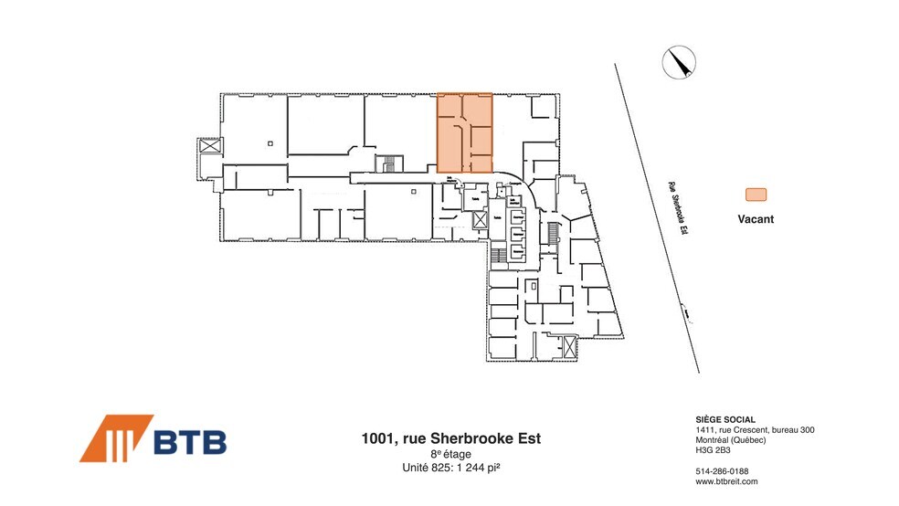 More Photos Of 1001 Rue Sherbrooke E, Montréal Office For Lease