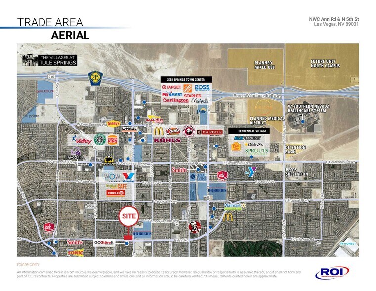 More Photos Of Ann Road & 5th Street, Las Vegas Unknown For Lease