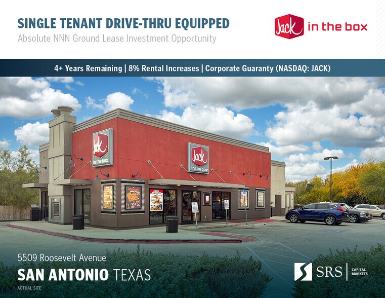 Primary Photo Of 5509 Roosevelt Ave, San Antonio Freestanding For Sale