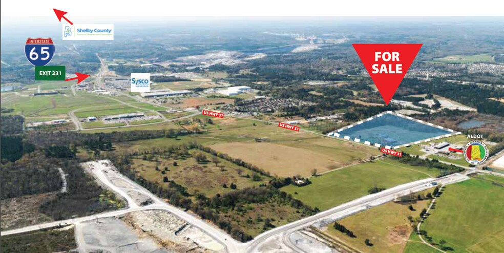 More Photos Of 3883 Highway 31 S, Calera Land For Sale