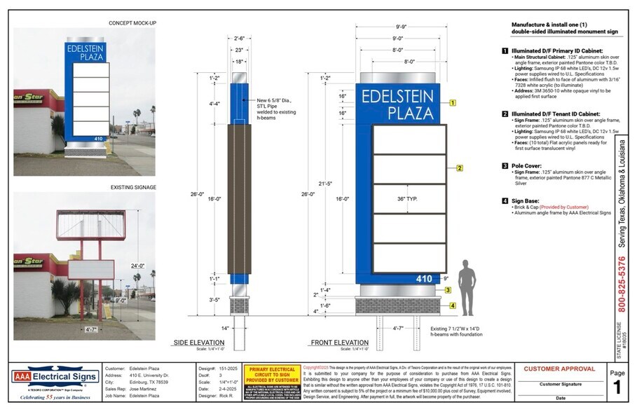 More Photos Of 410 E University Dr, Edinburg General Retail For Lease