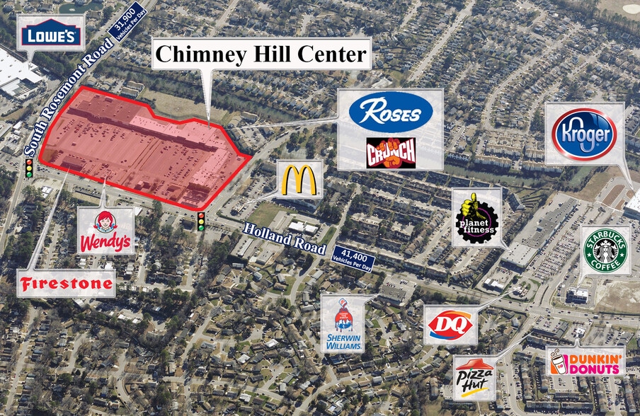 Primary Photo Of 801-929 Chimney Hill Shopping Ctr, Virginia Beach General Retail For Lease