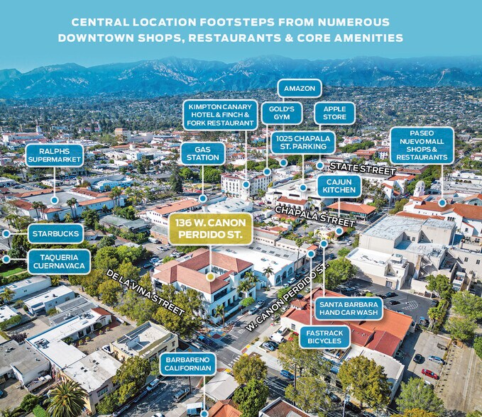 More Photos Of 136 W Canon Perdido St, Santa Barbara Office For Lease