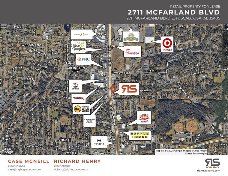 More Photos Of 2719 McFarland Blvd E, Tuscaloosa General Retail For Lease