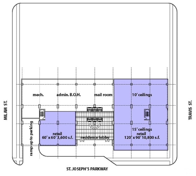 More Photos Of 801 St Joseph Pky, Houston Hotel For Sale