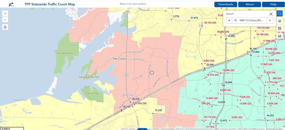 More Photos Of 5401 S Colony Blvd, The Colony Restaurant For Sale