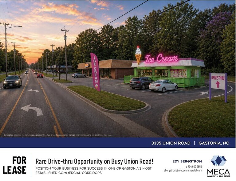 Primary Photo Of 3335 Union Rd, Gastonia Freestanding For Lease