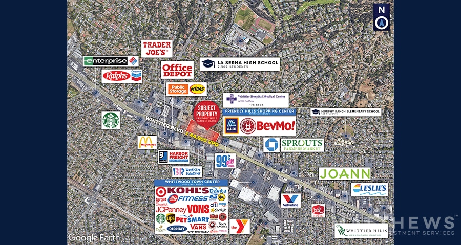 More Photos Of 15303-15309 Whittier Blvd, Whittier Storefront For Lease