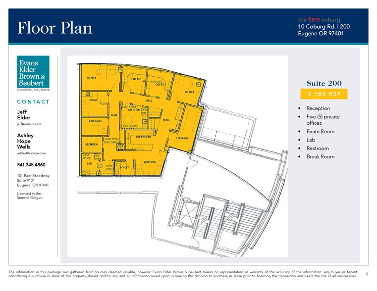 More Photos Of 10 Coburg Rd, Eugene Medical For Sale