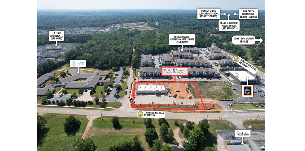 More Photos Of 5331 Thompson Mill Rd, Hoschton Medical For Lease