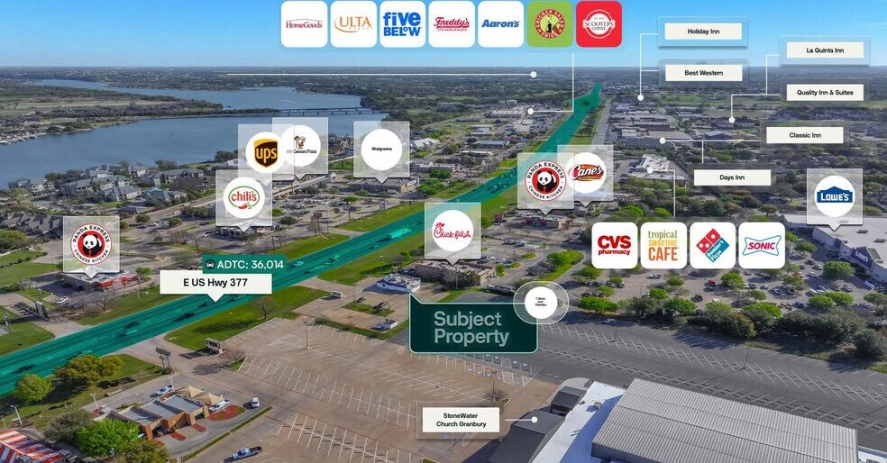 More Photos Of 1001 E Highway 377, Granbury Fast Food For Sale