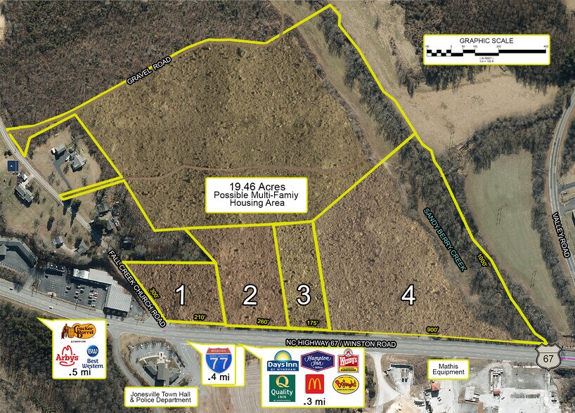 Primary Photo Of TBD-1 Winston Road, Jonesville Land For Sale