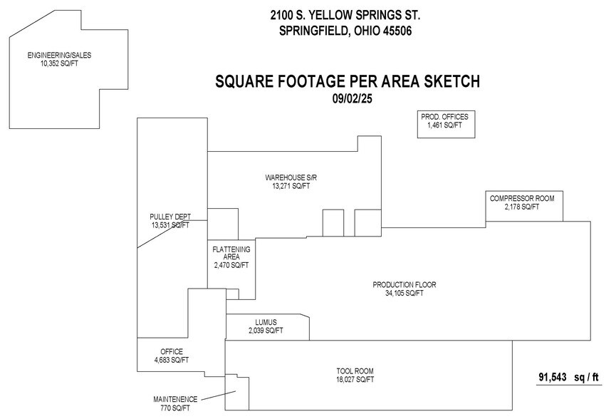 More Photos Of 2100 S Yellow Springs St, Springfield Warehouse For Sale