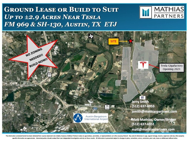More Photos Of FM 969 & SH 130, Austin Land For Lease
