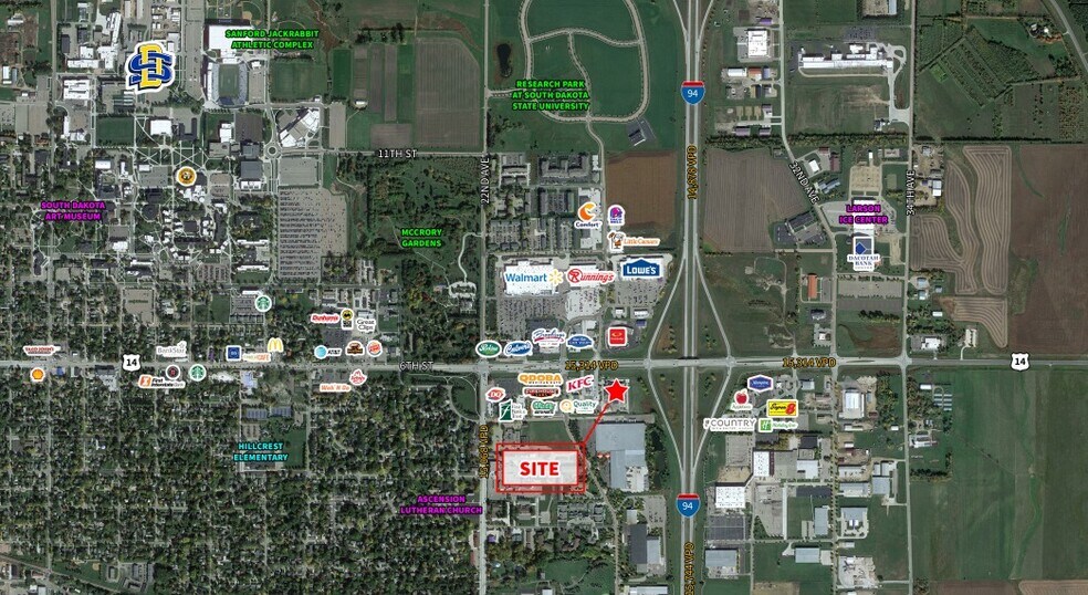 Primary Photo Of 2500 6th St, Brookings Storefront Retail Office For Sale