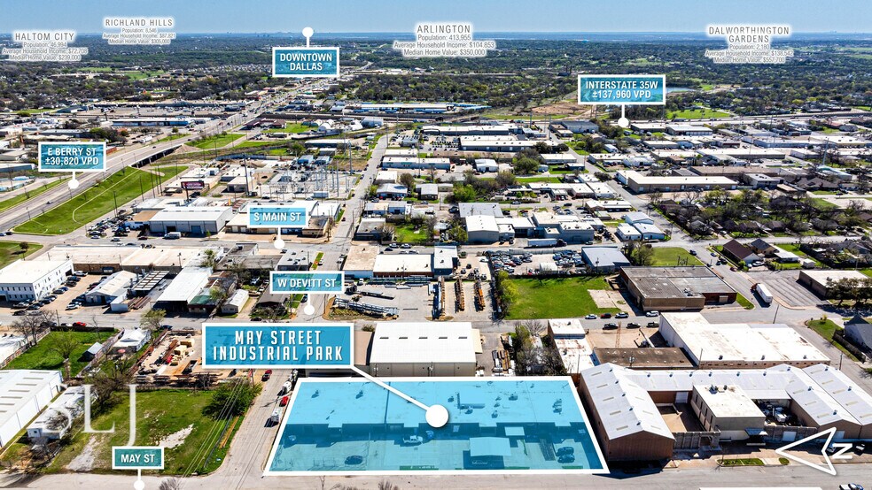 More Photos Of 3201-3221 May St, Fort Worth Warehouse For Sale
