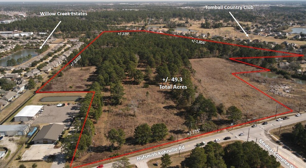 More Photos Of 21714 Hufsmith Korhville Rd, Tomball Land For Sale
