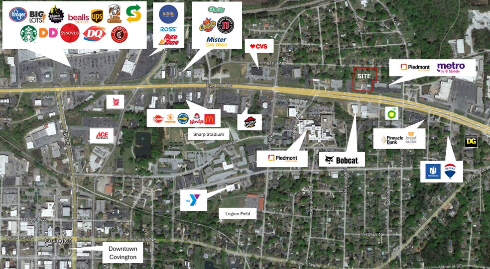 Primary Photo Of 5195 Highway 278, Covington Land For Sale