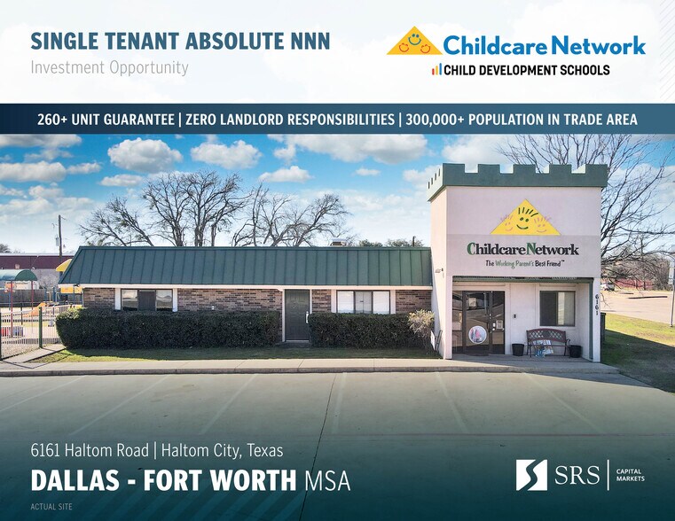 Primary Photo Of 6161 Haltom Rd, Haltom City Daycare Center For Sale