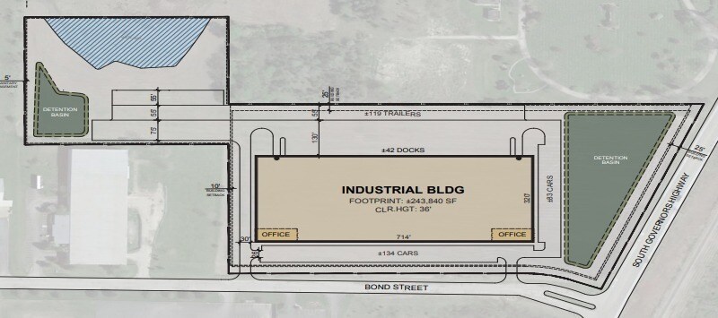 Primary Photo Of Bond St, University Park Truck Terminal For Lease