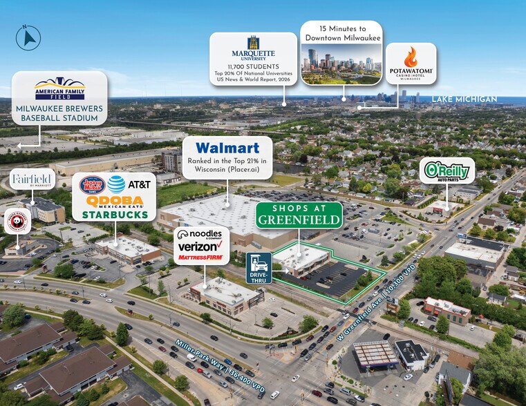 More Photos Of 4202-4208 W Greenfield Ave, West Milwaukee General Retail For Sale