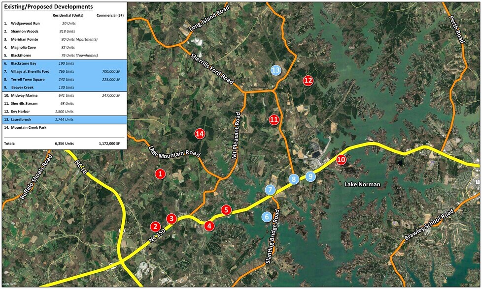 More Photos Of 7970 E Nc 150 Hwy, Terrell Land For Sale