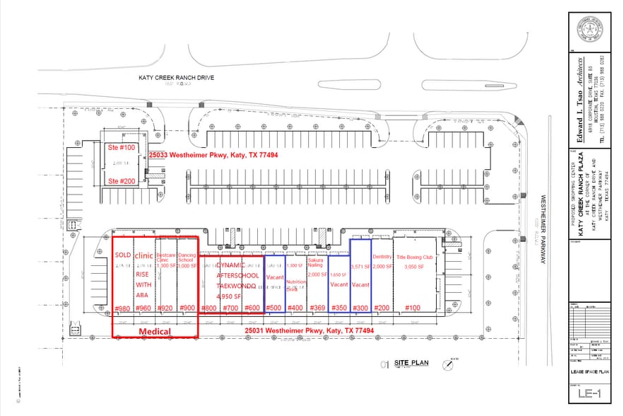 More Photos Of 25031 Westheimer Pky, Katy Storefront For Lease